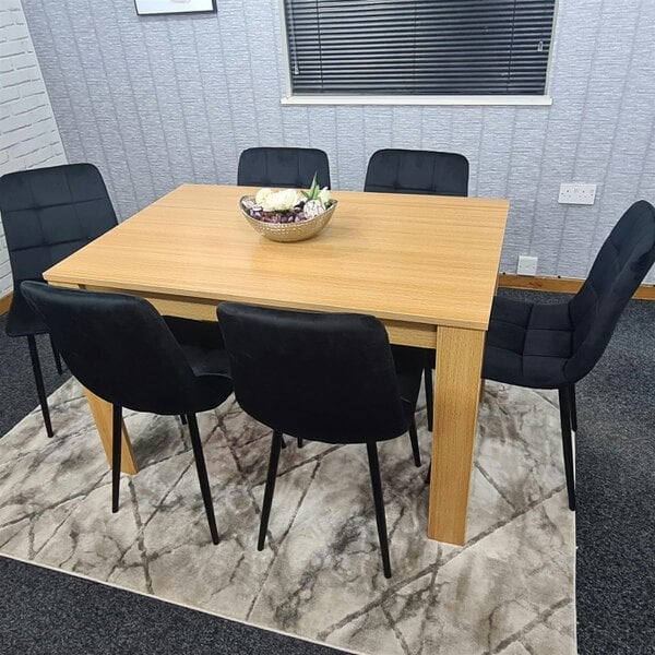 Kosy Koala Dining Table Set with 6 Chairs Dining Room and Kitchen table set of 6