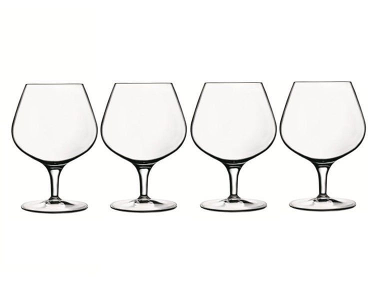 Luigi Bormioli Michelangelo Masterpiece Cognac Glasses, 395ml x 4