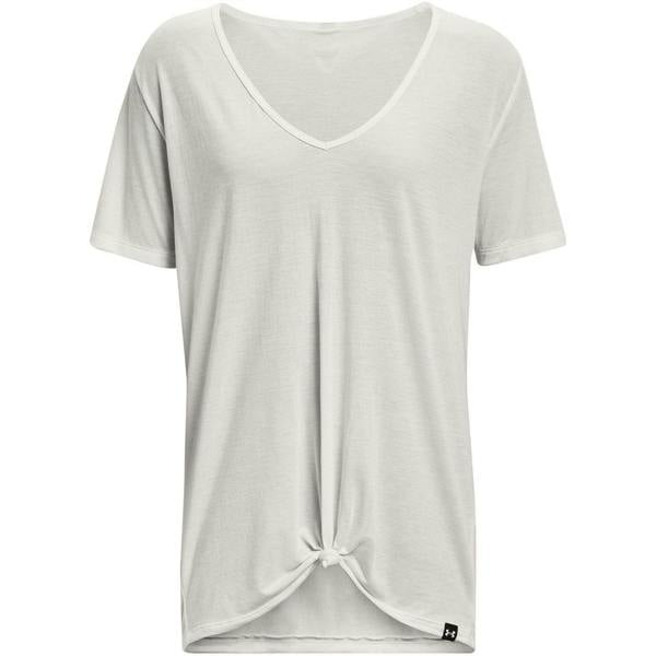 Under Armour Womens/Ladies Project Rock T-Shirt - White - 