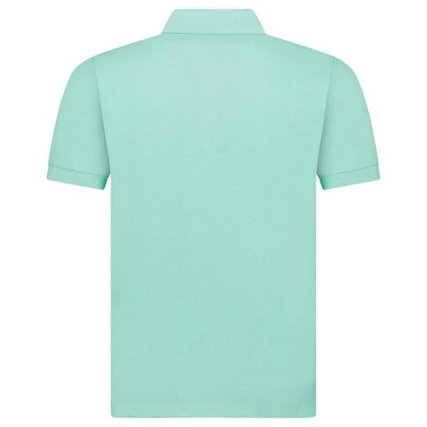 Burberry Mens Hartford Check Polo Shirt - Summer Mint