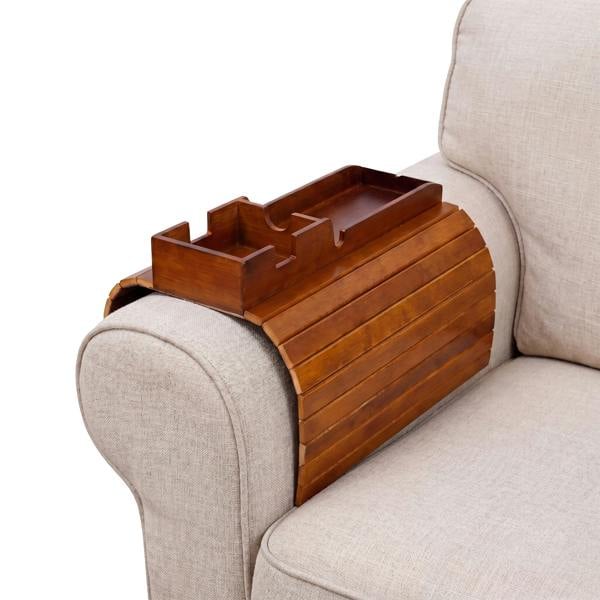 Maison des Cadeaux Bamboo Sofa Armrest Tray