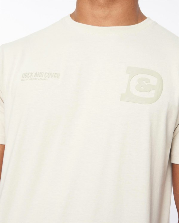 Duck and Cover Gemtas T-Shirt - Off White