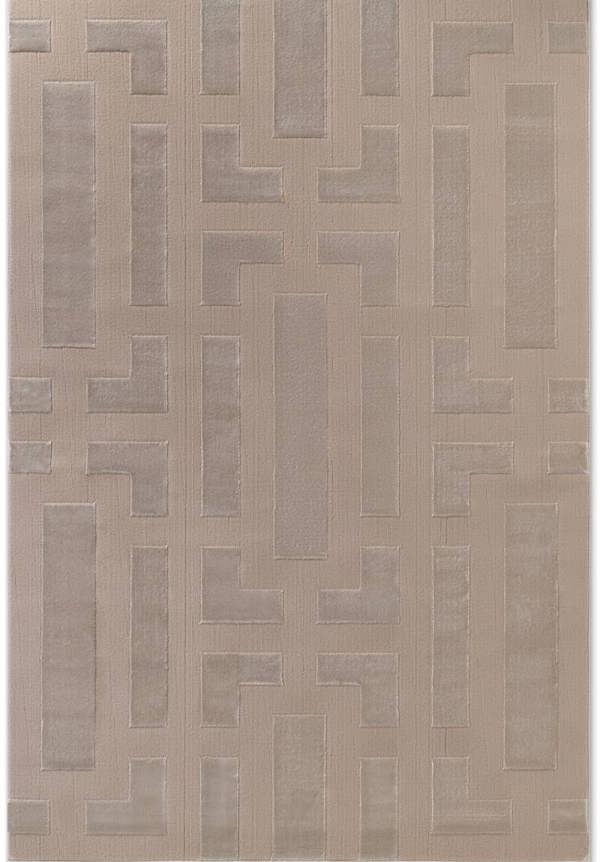 Hanse Home Perles Shortpile Beige Rug – Modern Geometric