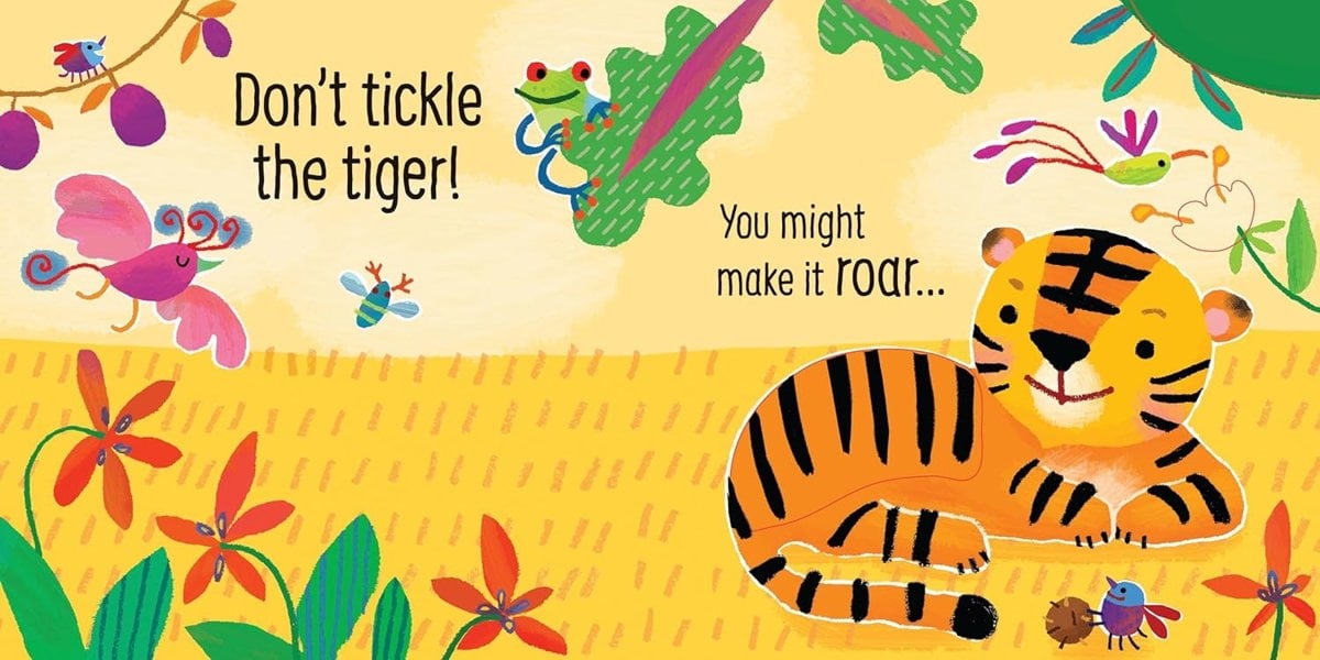 Don't Tickle the Tiger! (Touchy-Feely Sound Books) by Sam Taplin