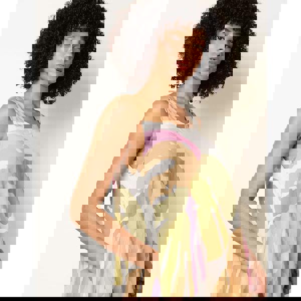 Blue Vanilla Scoop Neck Maxi Dress