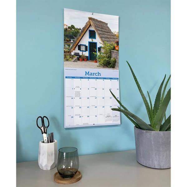 Cottage Life Calendar 2027, Wall Calendars, Month To View, Lifestyle, Gift
