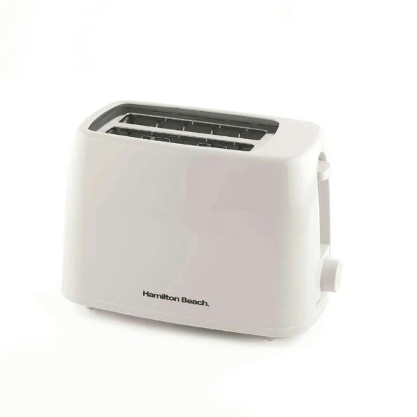 Hamilton Beach Essential 2 Slice Plastic Toaster - White