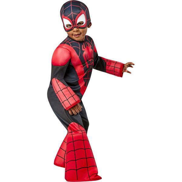 Bristol Novelty Childrens/Kids Spidey Art Costume - Red/Navy - 