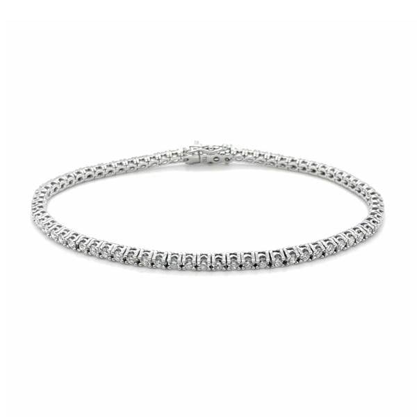 Sarah Layton Diamond Tennis Bracelet, 2.15ct Laboratory Grown - 9ct White Gold - BCW216LG9