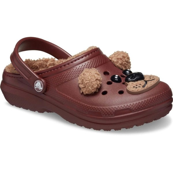 Crocs Classic Lined Fun Lab Thermoplastic Bear Clogs