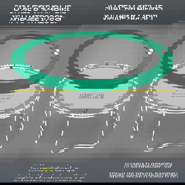 Trampoline Round  Replacement Pad