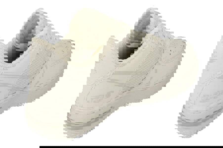 Nike Air Force 1 React Su GS Trainers Ct5117  101 - White Pure Platinum 101 - Photo 2