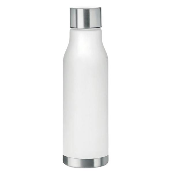 MidOcean Glacier RPET 600ml Water Bottle - Transparent White - 
