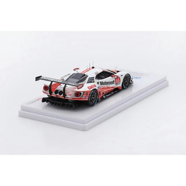 a white and red race car