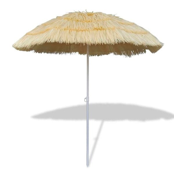 Berkfield Tilt Beach Umbrella Hawaii Style