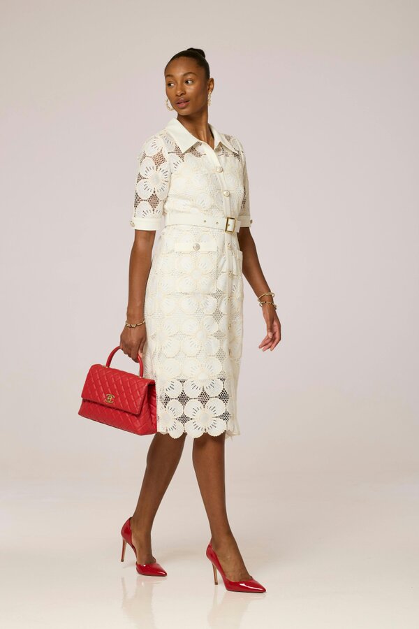 Lioness by TF Ivory Lace Dress