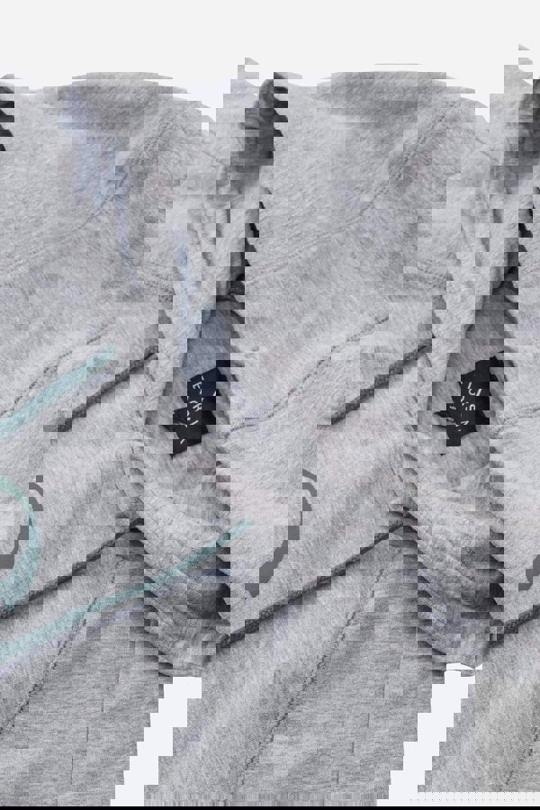 ENORSIA Raglan Sleeve Chest Print Hoodie