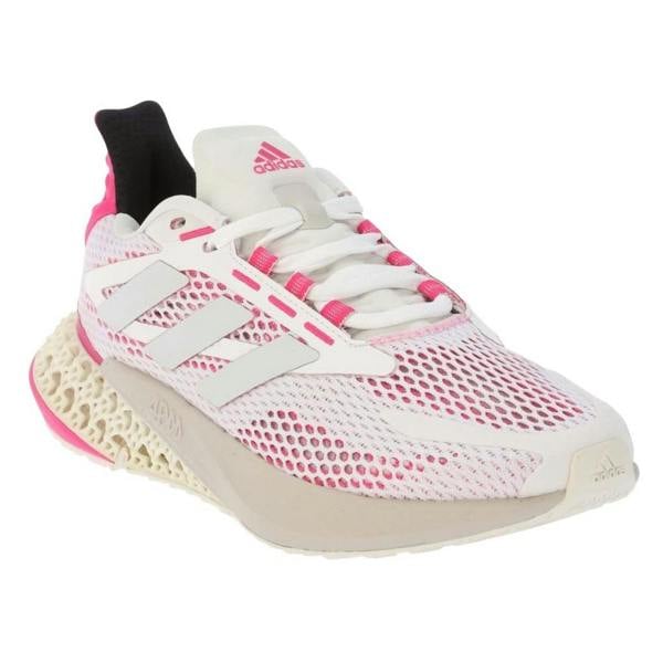 Adidas Womens/Ladies 4DFWD Pulse Running Trainers - White - 
