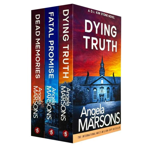Detective Kim Stone Series 8-10 Collection 3 Books Set By Angela Marsons (Dying Truth, Fatal Promise and Dead Memories)