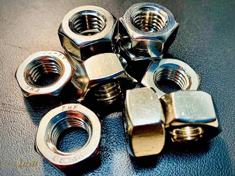 Fixaball Full Hexagon Nuts Metric A4 316 Stainless Steel DIN934