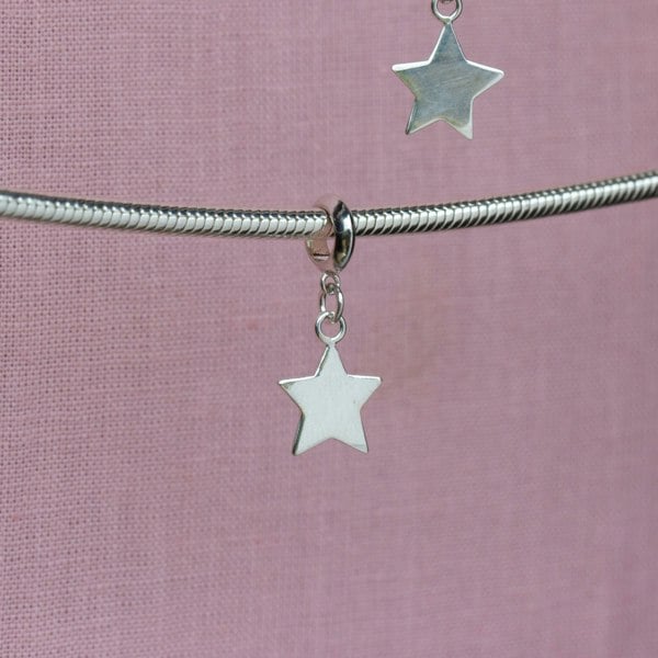 Mylee London Star Pendant Charm - Sterling Silver