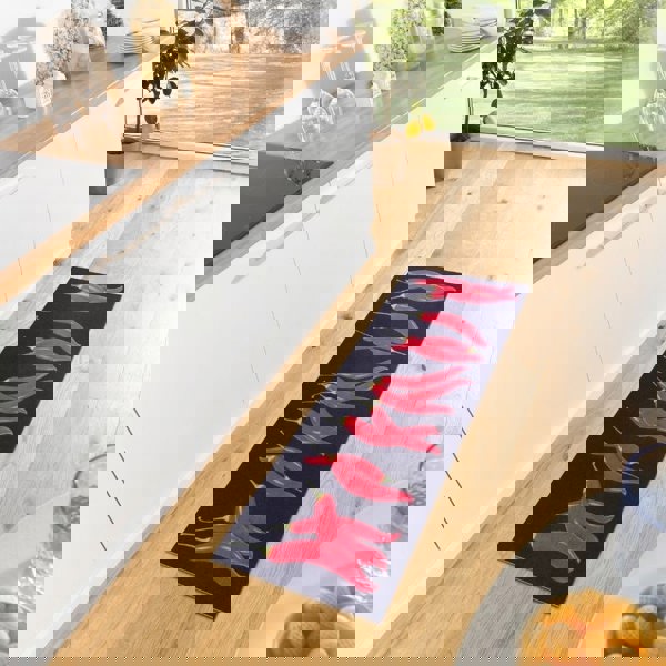 Cook & Clean Chilli Dance Kitchen Runner