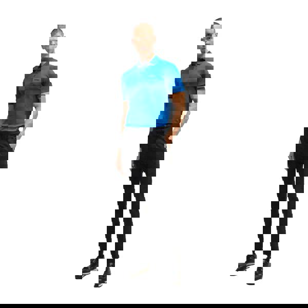 Boss Mens Paule Interlock Slim Polo Shirt - Blue - 