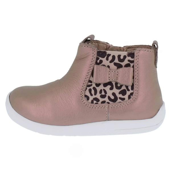 Start-rite Girls Startrite Bow Detailed Gusset Ankle Boots Wonderland