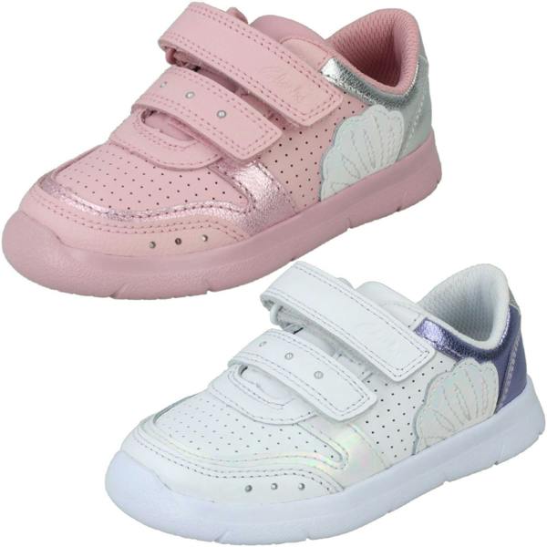 Clarks Girls Clarks Casual Trainers Ath Shell