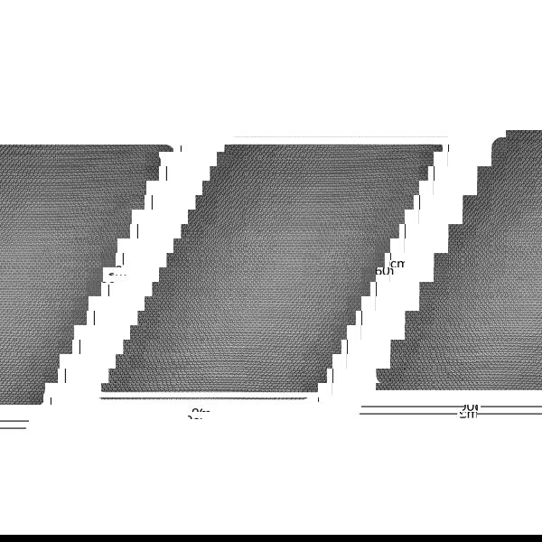 Nicoman Reversible Dual-Colour PVC Shower Bathroom Anti slip Mat