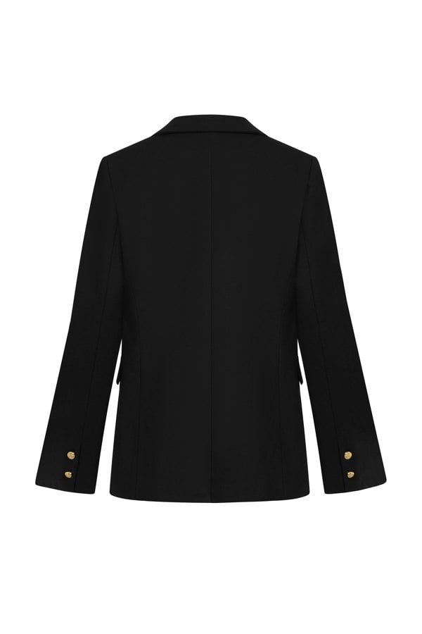 BALOU Women's Tailored Blazer - Black