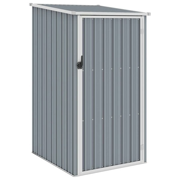 Berkfield Garden Shed Grey 87x98x159 cm Galvanised Steel
