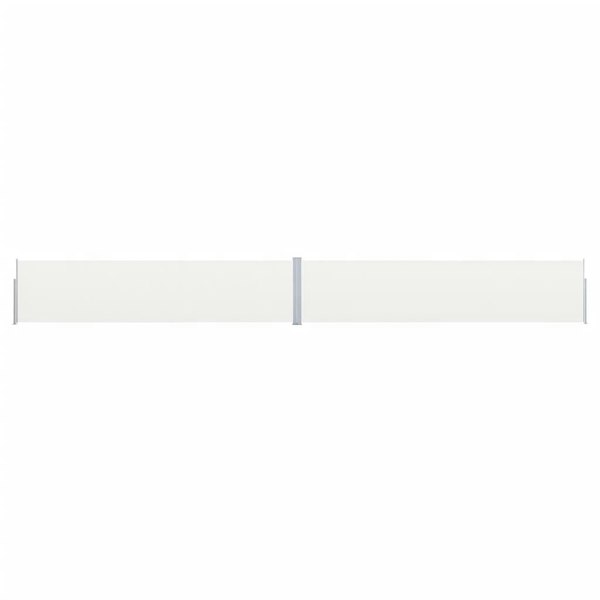 Berkfield Patio Retractable Side Awning 170x1200 cm Cream