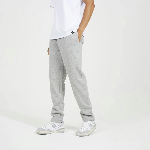 Brave Soul Grey Straight Leg Open Hem Joggers - Grey Image 1