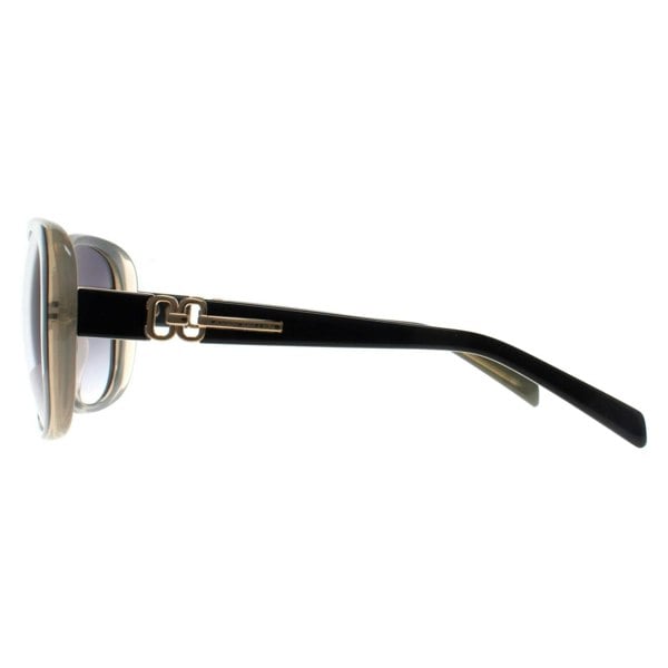 Karen Millen Sunglasses KM5054 001 Black Nude Brown Gradient Dark Grey