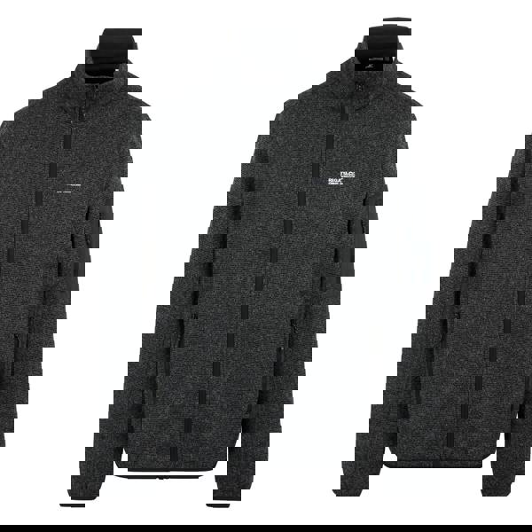 Regatta Mens Newhill Marl Full Zip Fleece Jacket - Ash