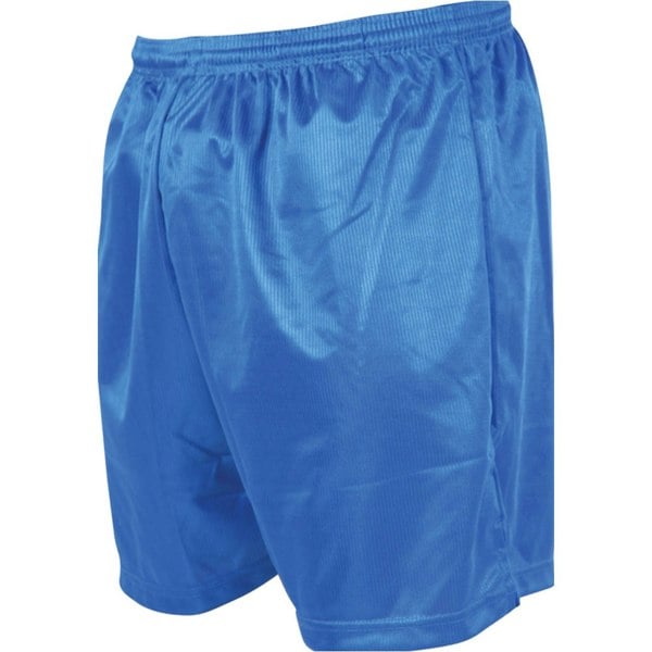 XS - ROYAL BLUE Junior Sports Micro Stripe Training Shorts Bottoms Gym Football