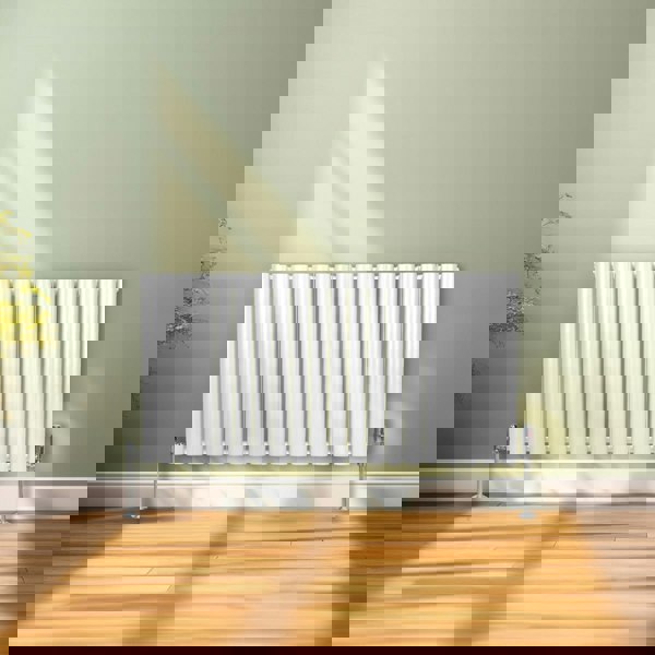 Monstershop Oval Column Radiator – 600mm x 1200mm – White