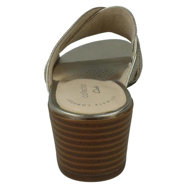 Clarks Ladies Clarks Casual Backless Sandals Caroleigh Erin