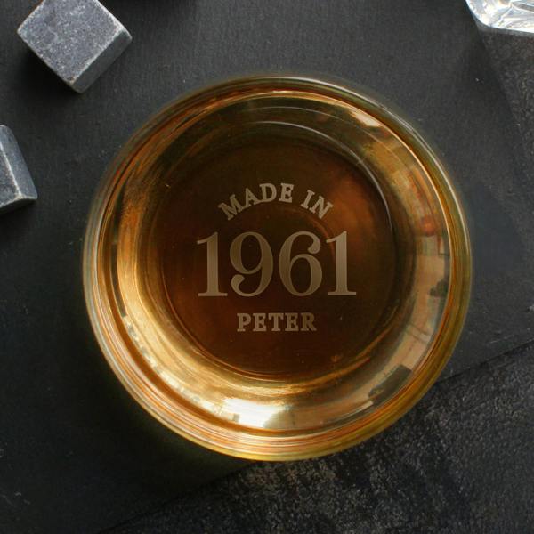 Abode Home & Gifts Personalised Base Engraved 'Made In' Tumbler