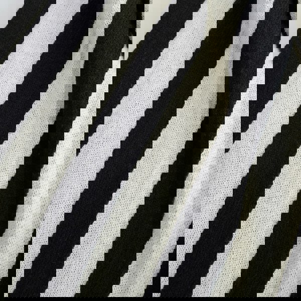 Style Sisters Knitted Stripe Cotton Blanket Throw