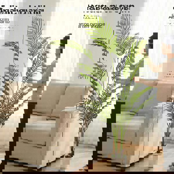 Levede Artificial Palm Tree Fake Plant Home Office Decor Realistic Faux Tree