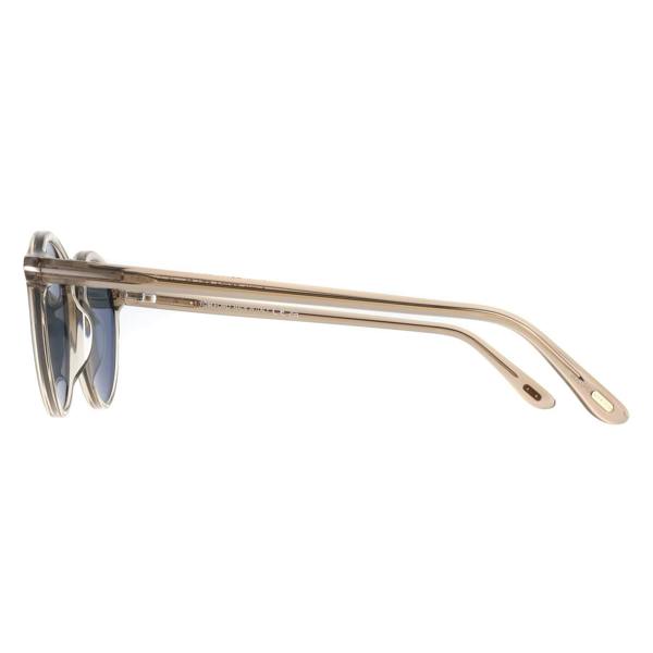 Tom Ford Sunglasses Aurele FT0904 57V Shiny Beige Blue