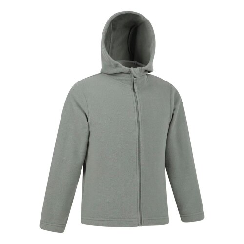 Mountain Warehouse Kids Camber Full Zip Hoodie - Light Khaki - Light Khaki - 100% Polyester
