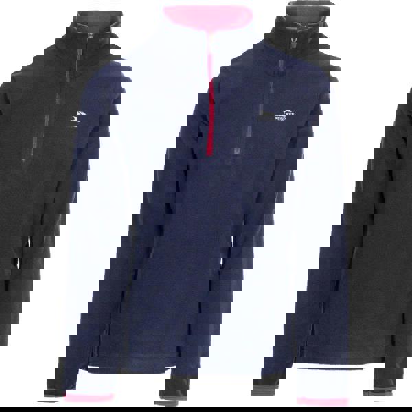 Trespass Childrens/Girls Sybil Micro Fleece - Navy/Raspberry - 