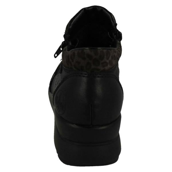 Rieker Ladies Rieker Dual Zip Fastening Ankle Boots L4881
