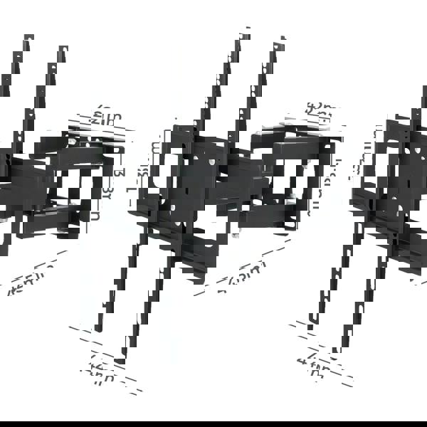 Levede TV Wall Bracket Full Motion Swivel Tilt for 26 32 40 42 46 50 55 65" TV