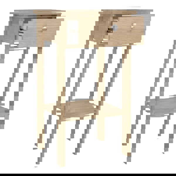 Furniture To Go Madrid Bedside Table with 1 Drawers in Jackson Hickory Oak