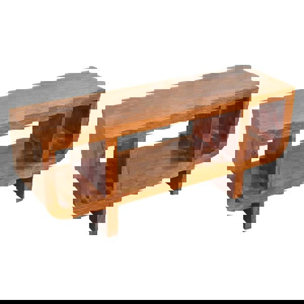 Artisan Furniture Solid Wood Orion Curved Chestnut Media Unit