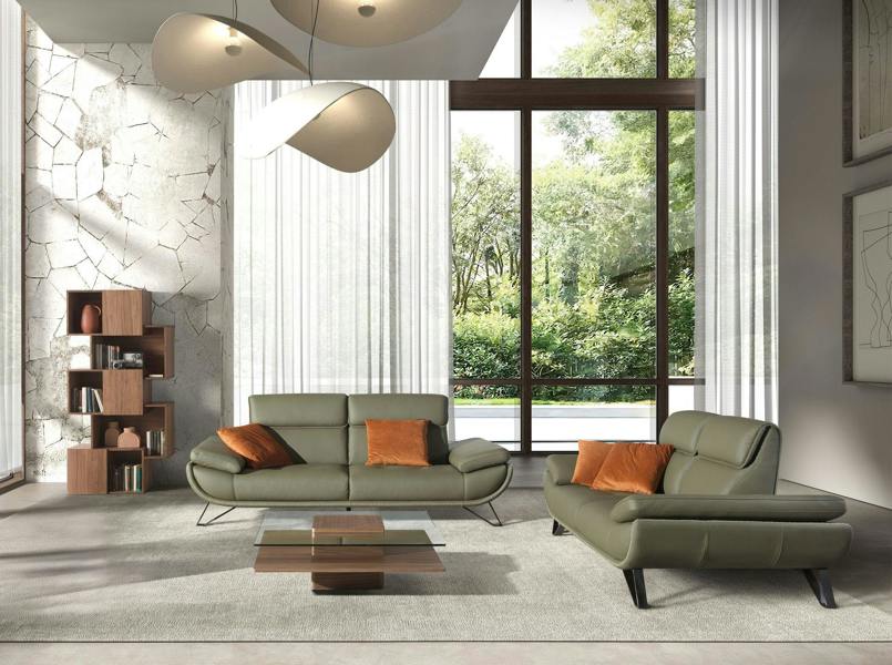 Angel Cerdá Square Tempered Glass and Walnut Coffee Table 2017